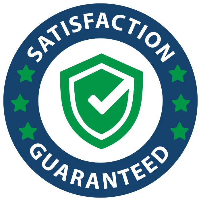 satisfaction guaranteed badge