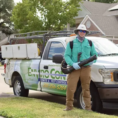 tech spraying for mosquitoes