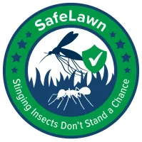 safe lawn package badge