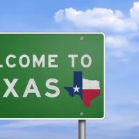 Welcome to Texas sign