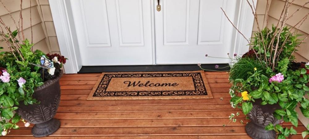 Welcome to Your Fortress Welcome Door Mat